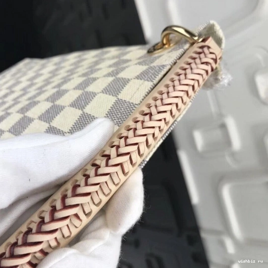 WIS DAMIER MM LOUIS AZUR VUITTON BAG ARTSY 0708